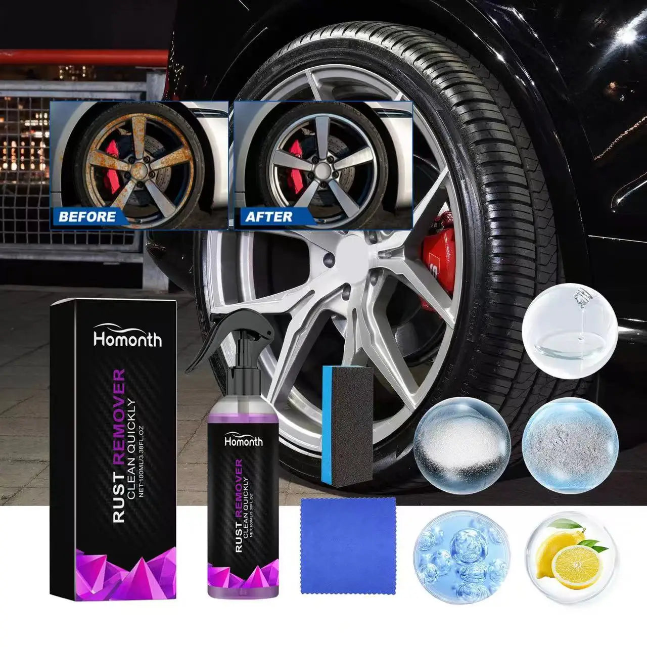 Wheel Rust Remover